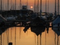 Sunrise im Hafen